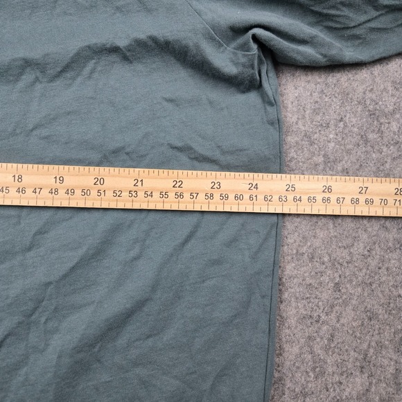 Patagonia Daily Henley Shirt Mens XL Green Long Sleeve Organic Cotton Outdoors - Picture 7 of 9